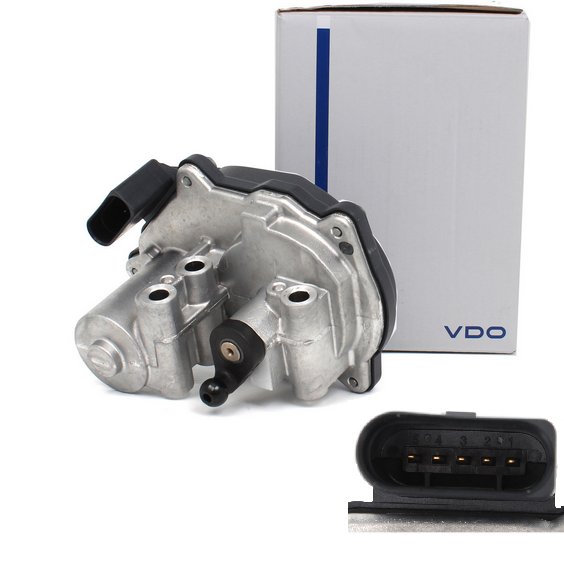 A2C59506246 - Регулятор клапанов коллектора AUDI A4 A6 PASSAT 2.0 TDI