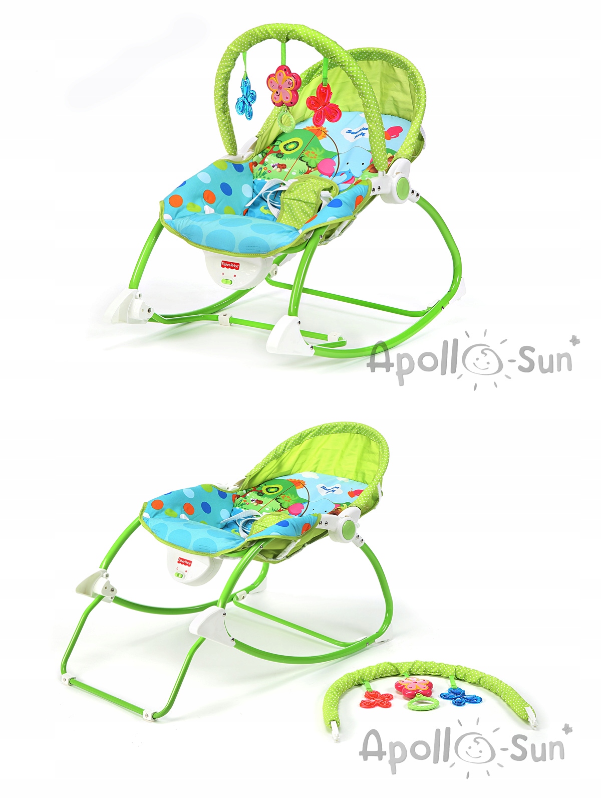 FISHER PRICE шезлонг качалка 3в1 звуки вибра код производителя 12