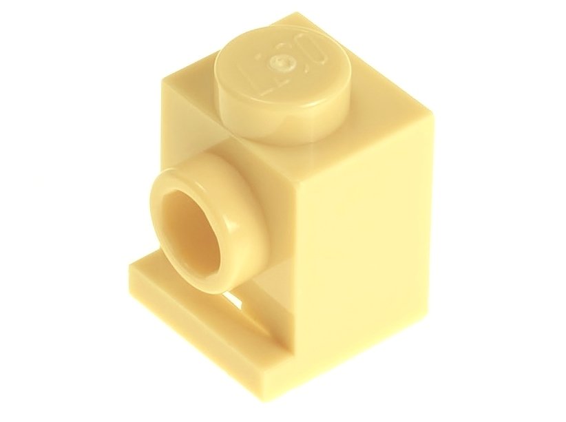 

Lego Klocek z wypustką 1x1 4070 tan