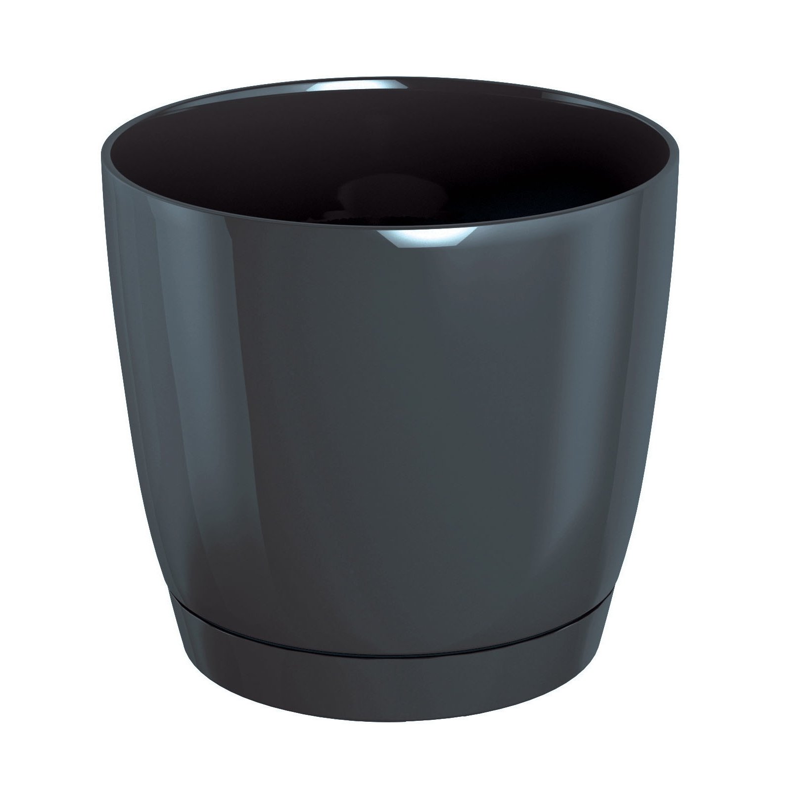 

Doniczka Z Podstawką Okrągła Plastikowa 15,5x14,2