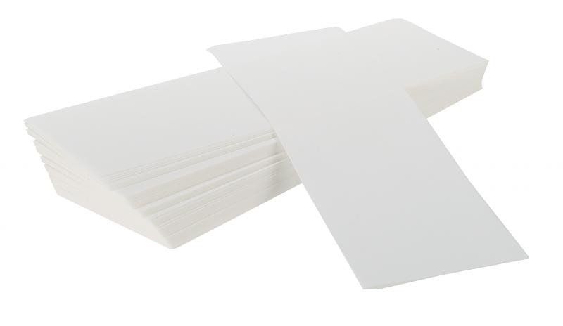 Бумажные полоски для депиляции белые white line 100 шт