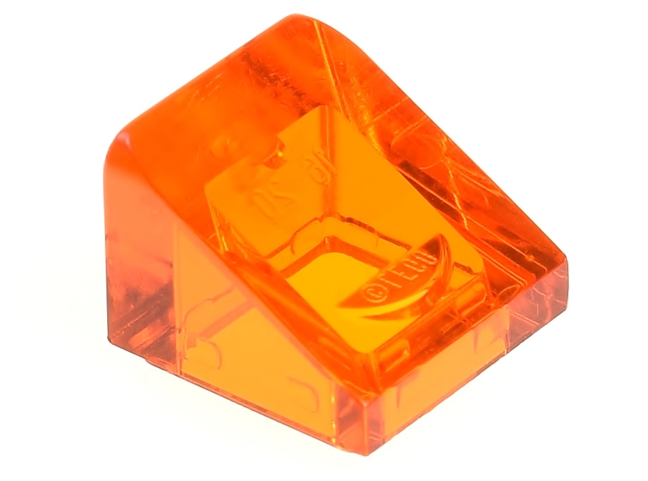 

Lego Skos 1x1 54200 pomarańczowy trans 4 szt.