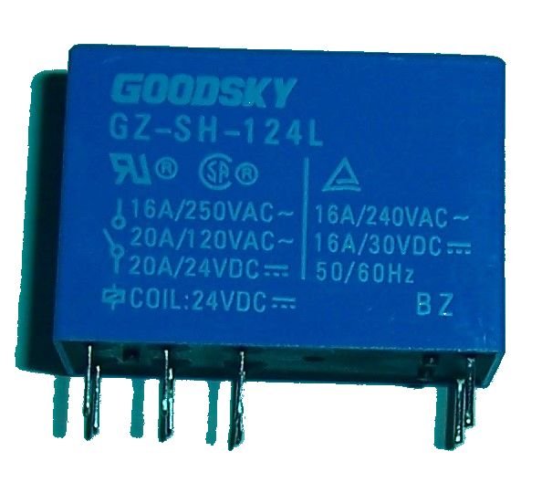 

Przekaźnik cewka 24V 16/20A GZ-SH-124L (2042)