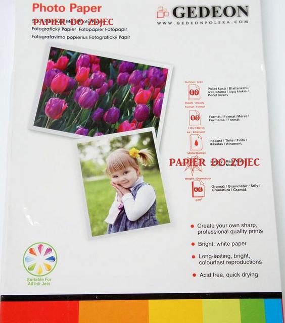 

Papier Fotograficzny Do Zdjęć 15X21 260 50 Sztuk