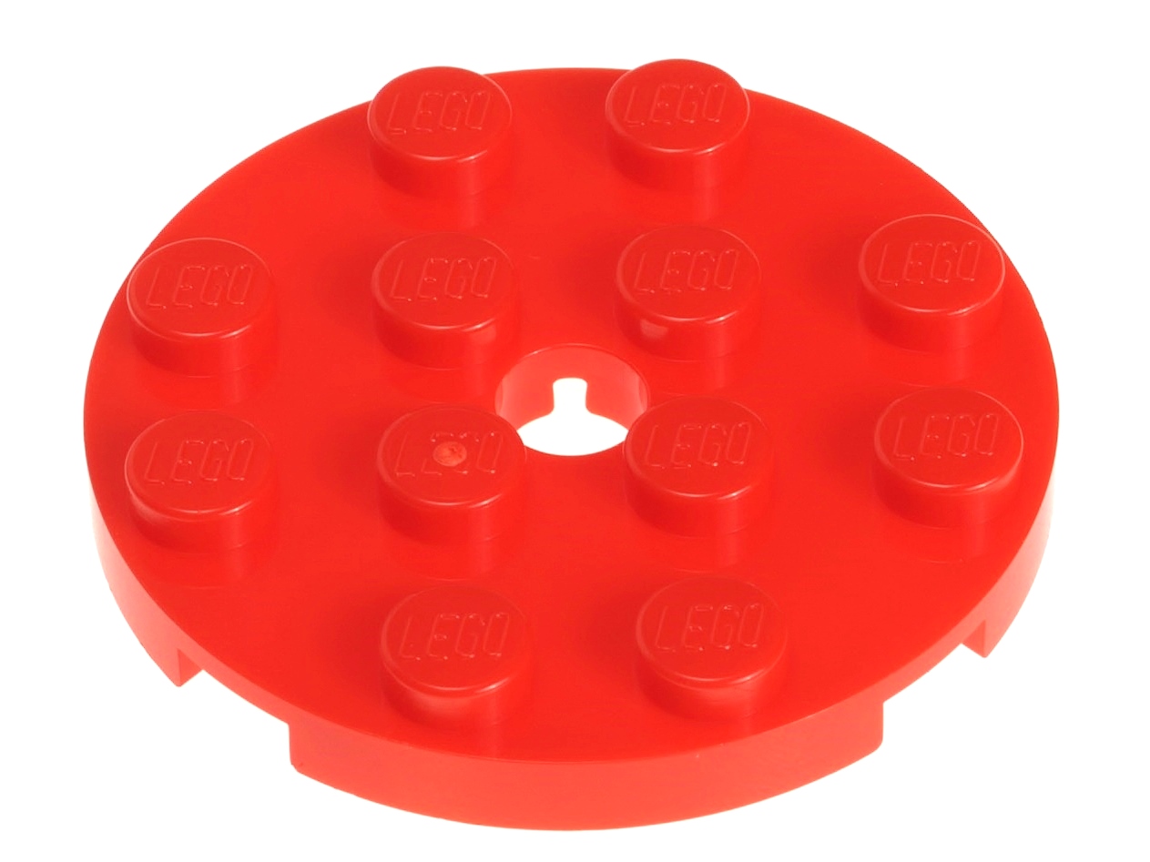 

Lego Płytka okrągła 4x4 60474 czerwona