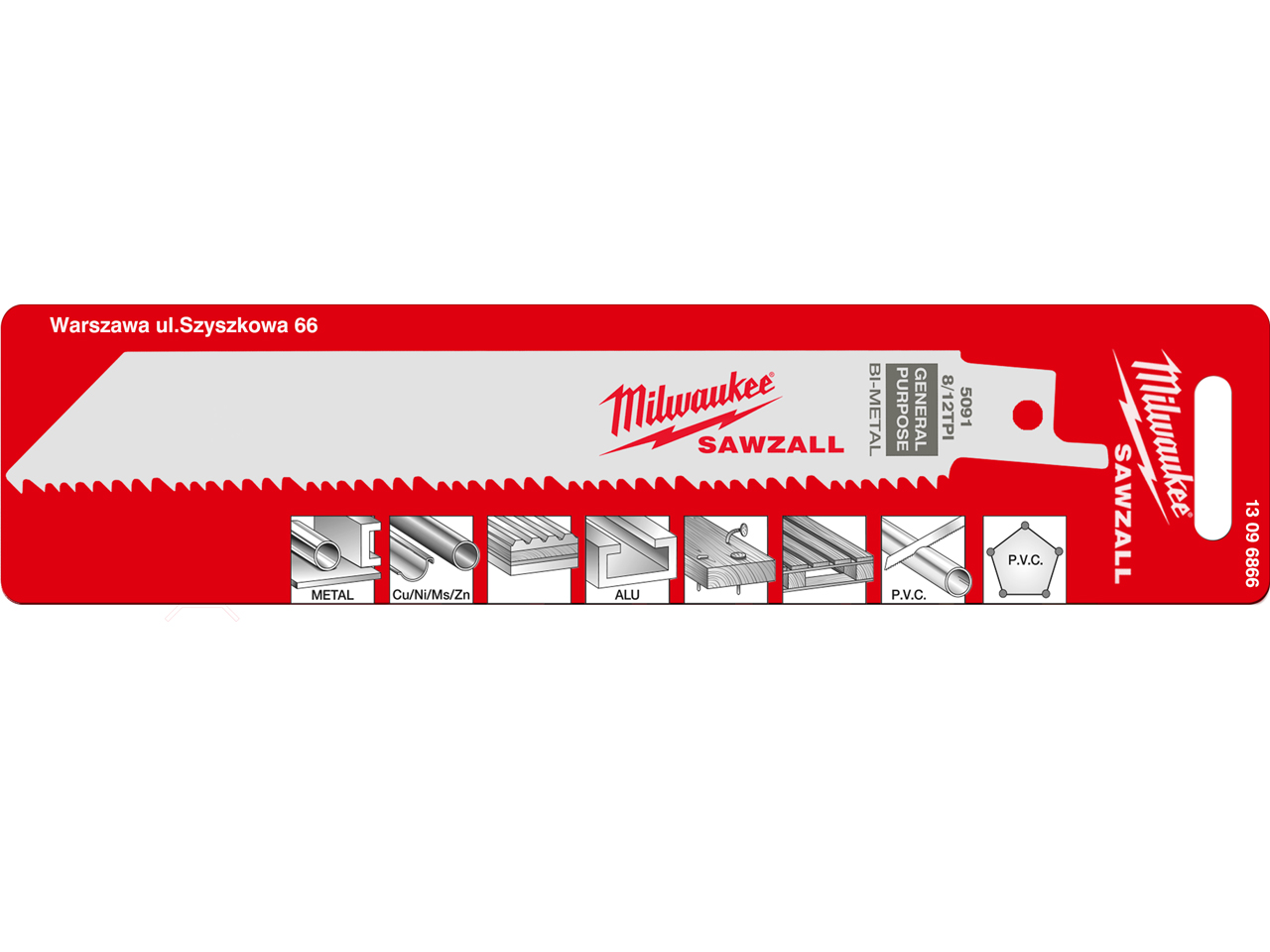 

Brzeszczot Milwaukee 150 uniwersalny