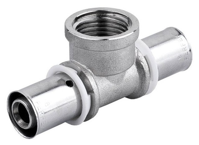 

Trójnik pex 16x1/2x16 Gw zaprasowywany zaciskany