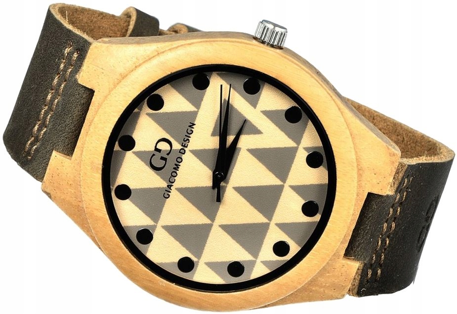 Dřevěné Pánské Hodinky Giacomo Design GD08003