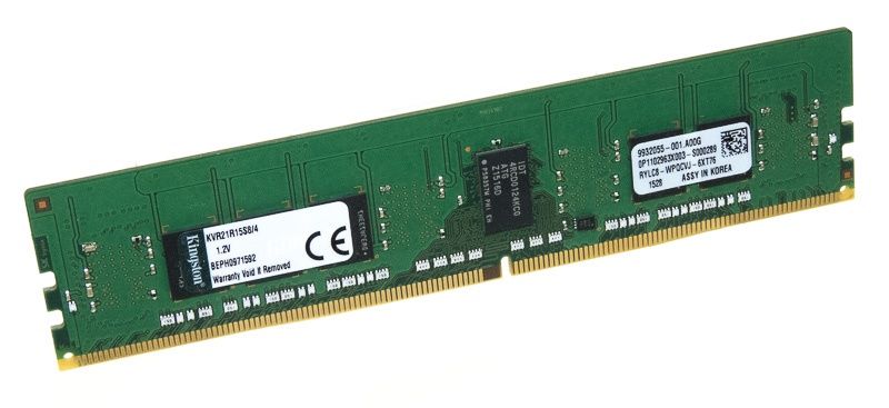 Kingston KVR21R15S8/4 4GB 2133MHz DDR4 288-PIN Ecc
