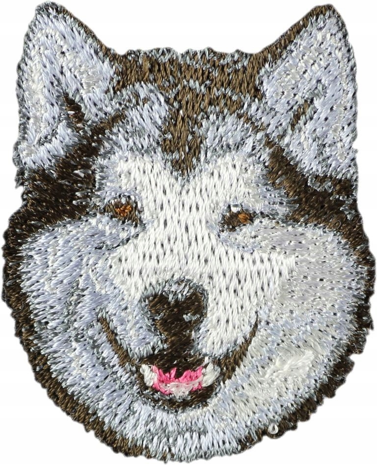

Alaskan Malamute Haft Naszywka Przyszywka Łata