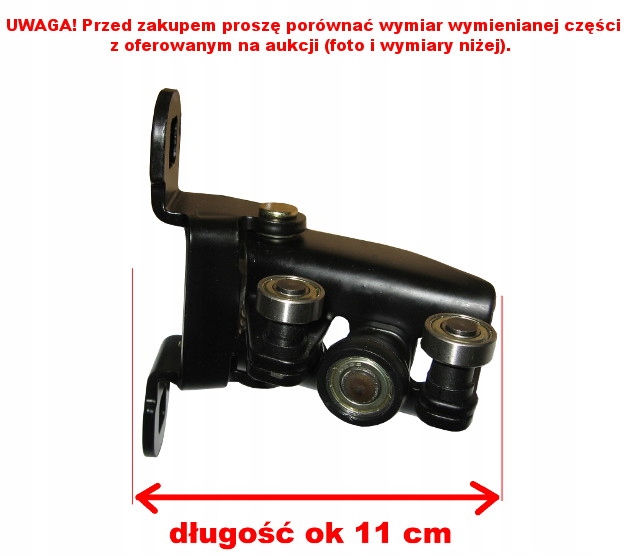 FORD TRANSIT ZAWIAS ŚRODKOWY DRZWI BOCZNYCH BOK Producent części Inny