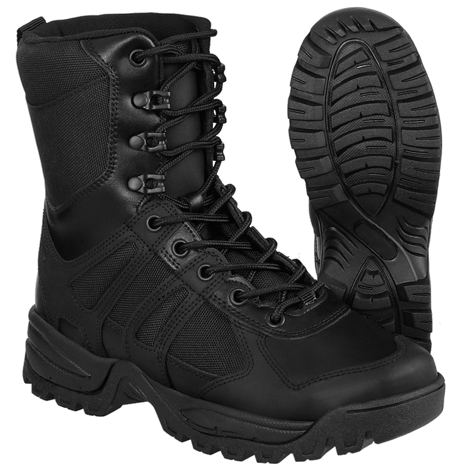 Vojenské Taktické Boty Ochrana Security Mil-tec Combat Gen.II Černé 46