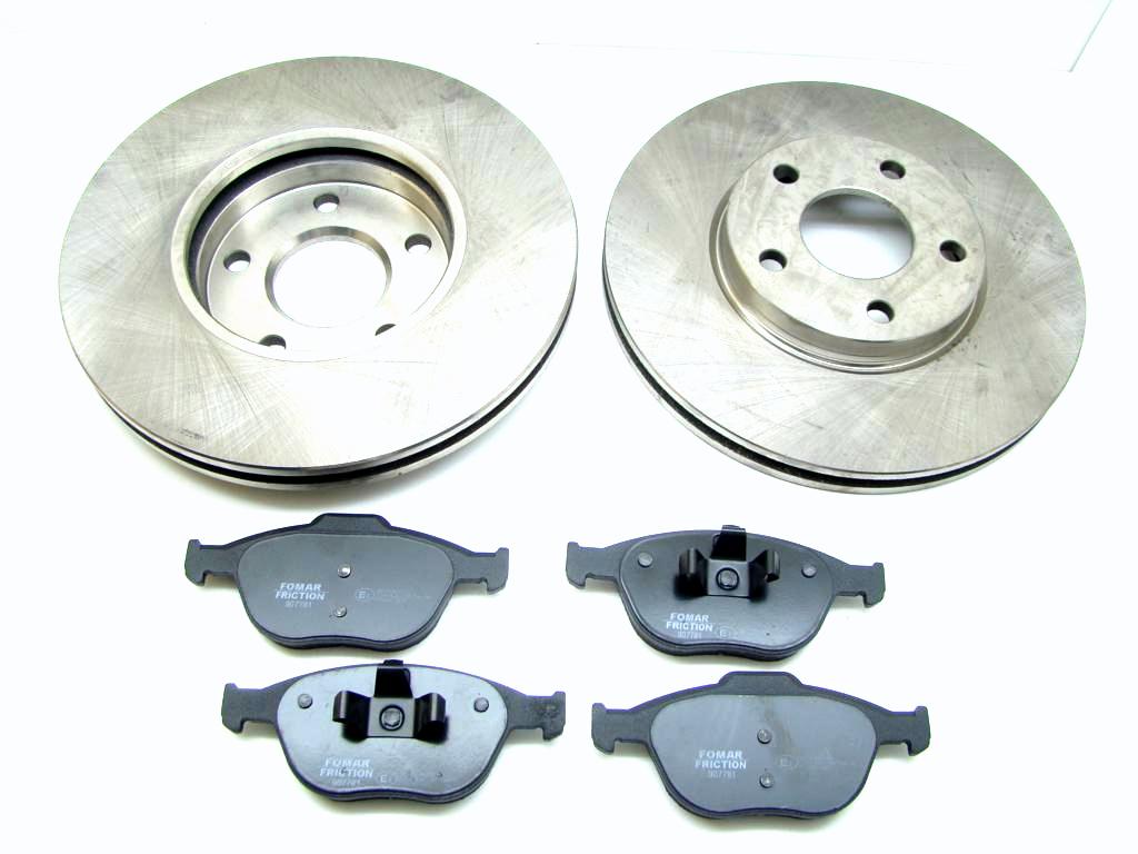 = ДИСКИ + КОЛОДКИ FORD TRANSIT CONNECT 2002-СПЕРЕДУ=