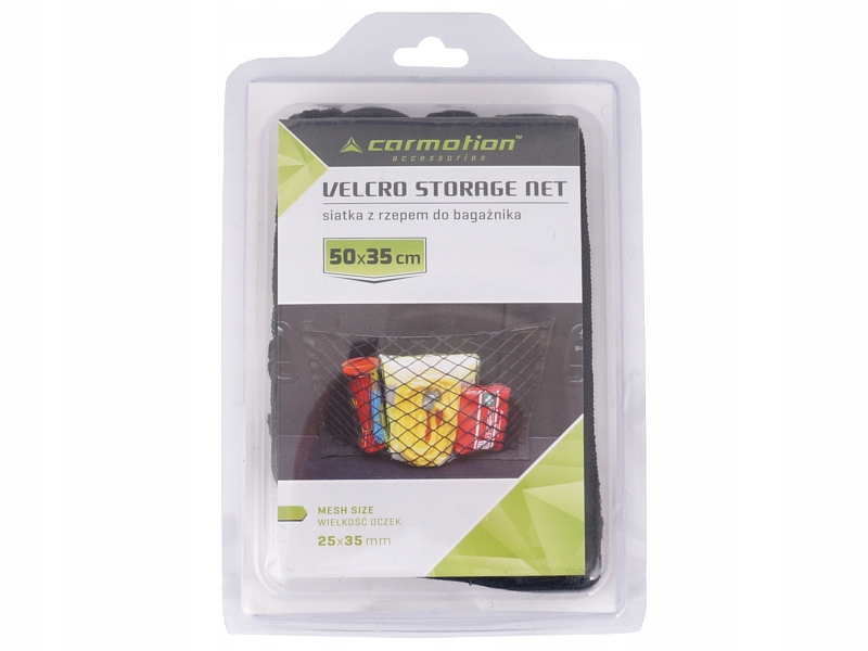 KIESZEŃ SIATKA MOCOWANA NA RZEPY DO BAGAŻNIKA Producent Carmotion