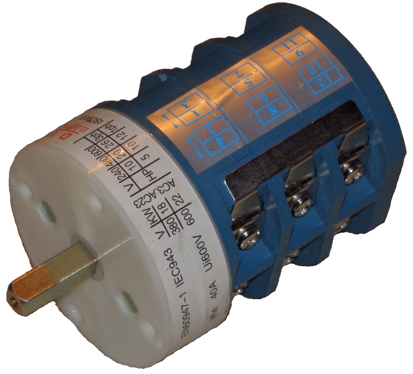 Перемикач обертання монтажного пристрою 400V