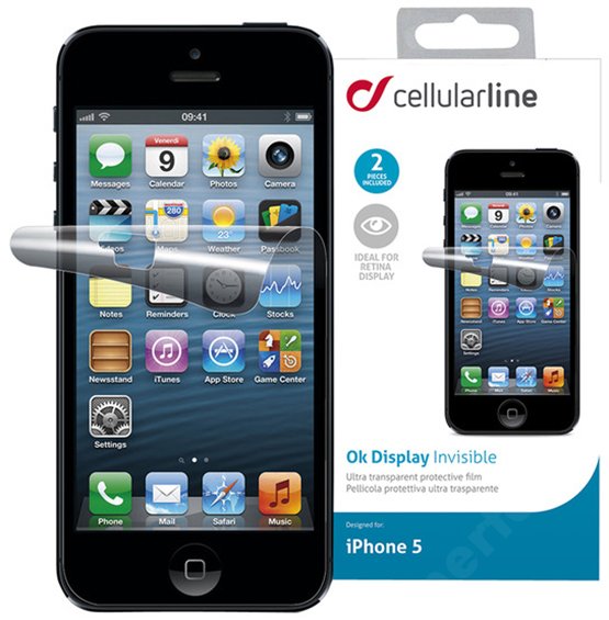 

Folia ochronna Invisible do iPhone 5C 2 sztuki
