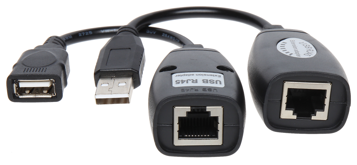 Przedłużacz USB po skrętce USB-EX-50 ABCV Kod producenta USB-EX-50