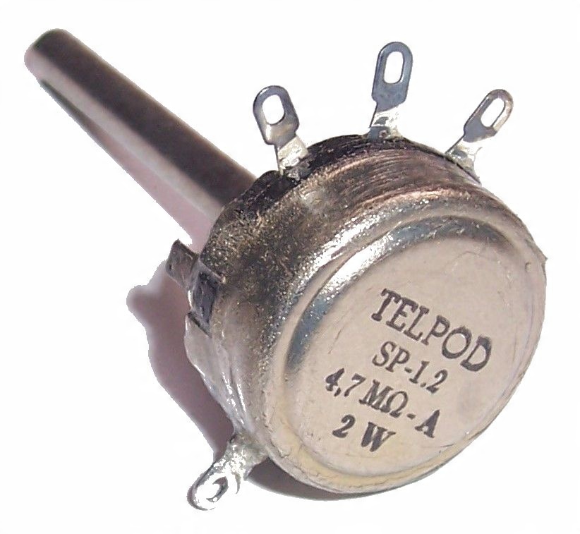 

Potencjometr Telpod SP-1.2 _ 4,7M A 2W oś 60mm