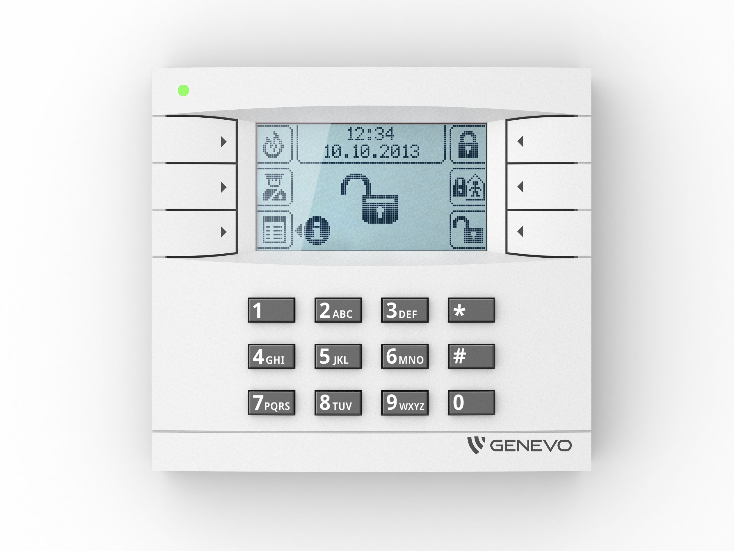 

Genevo PRiMA Manipulator LCD Wh-wh LCD Ikony Biały