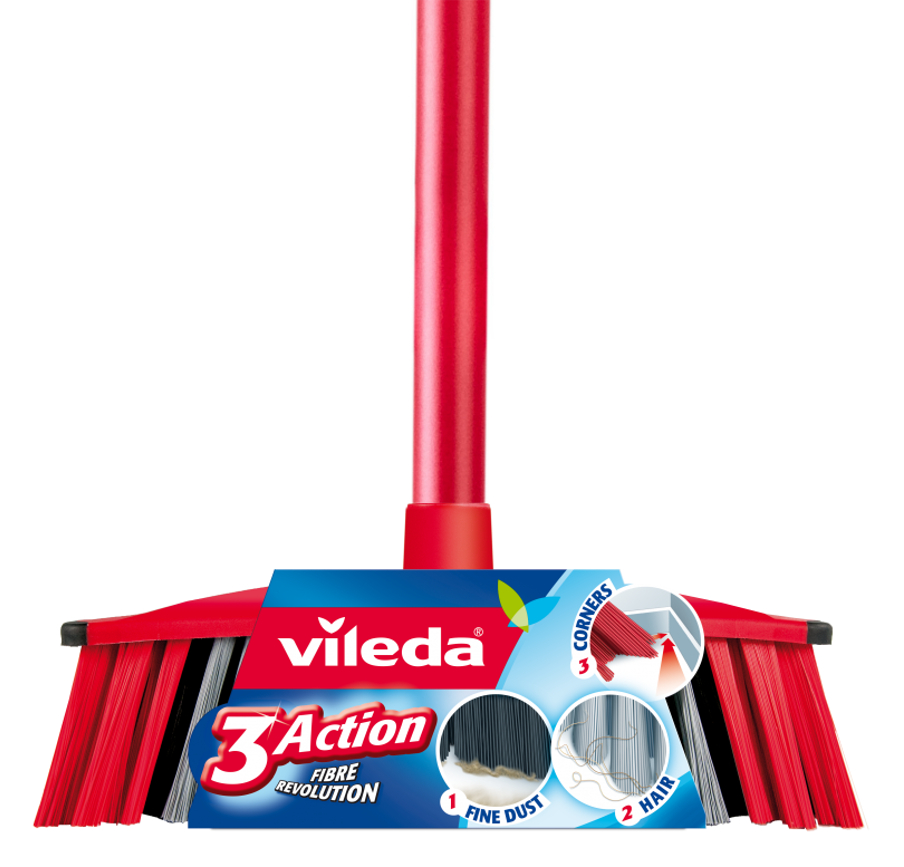 

Miotła 3Action Vileda Szczotka z drążkiem