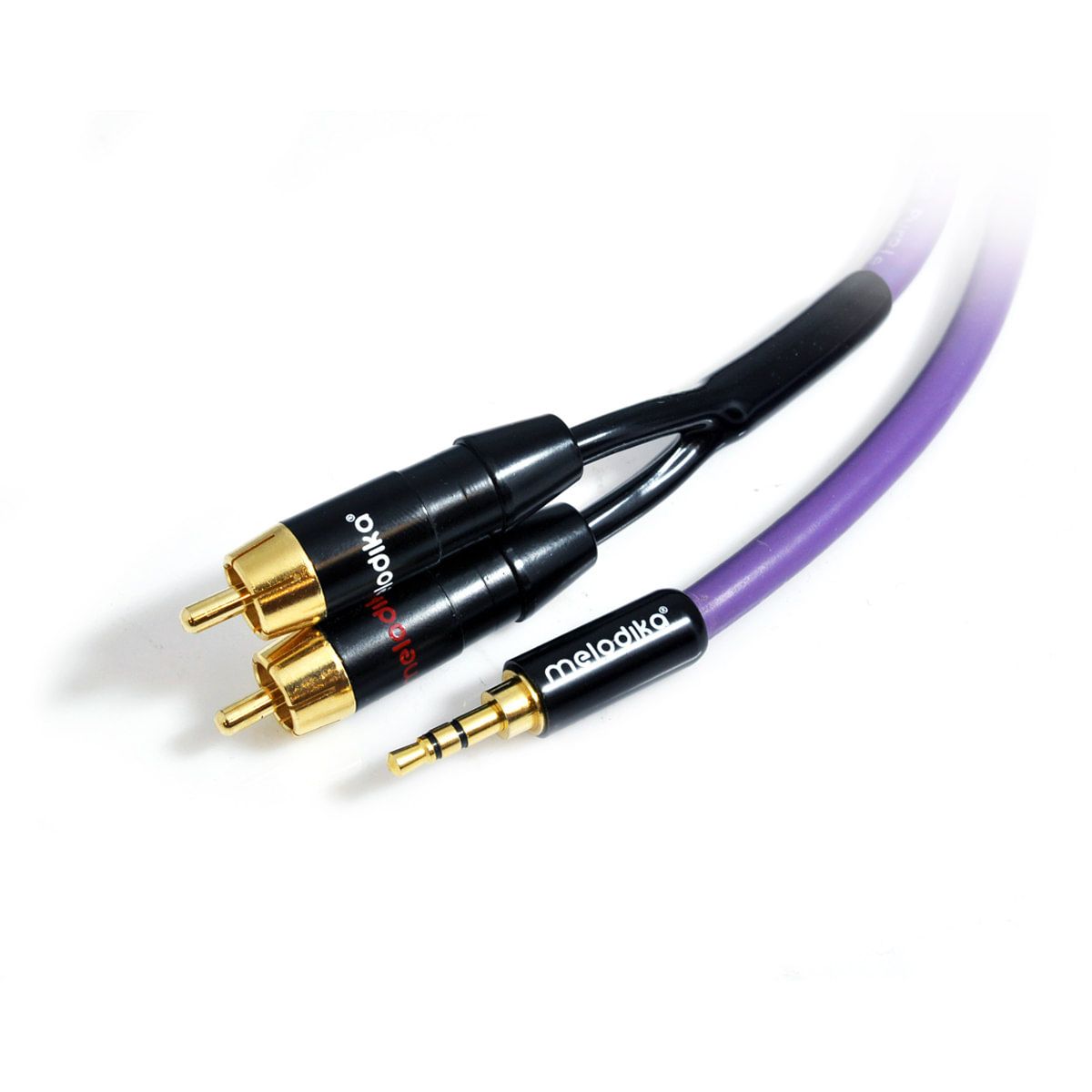 

Melodika MDMJ2R - Kabel Jack 3.5mm - 2x Rca - 1m