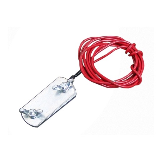 

Łącznik z przewodem pojedynczy taśma drut Pastuch