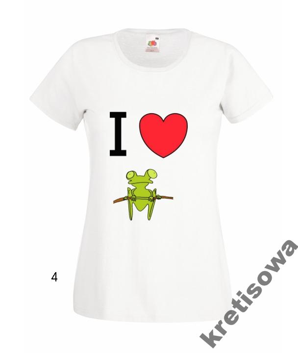 

Kolorowe Koszulki Śmieszne Żaba Żabka Żaby