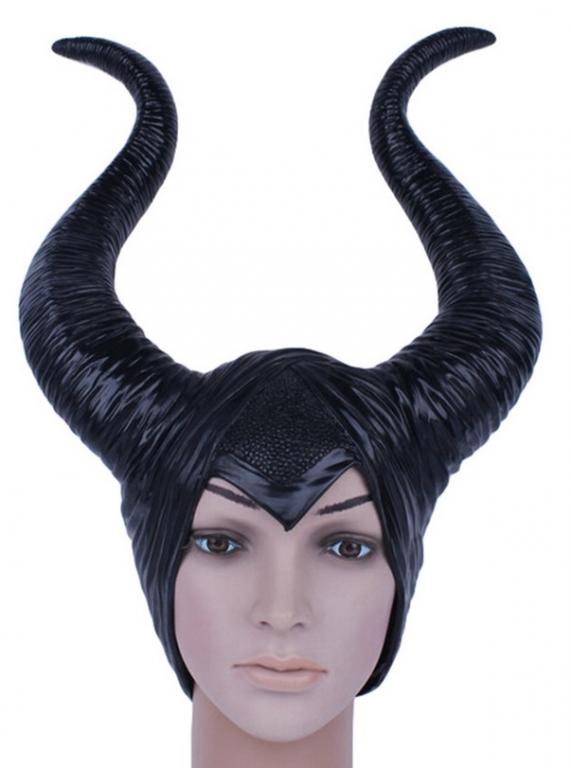 

Maleficent Czarownica Rogi Kapelusz Cosplay Polska