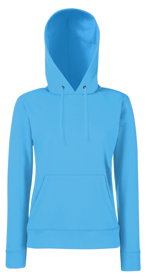 

Fruit Of The Loom Damska Bluza z Kapturem Lazur Xs