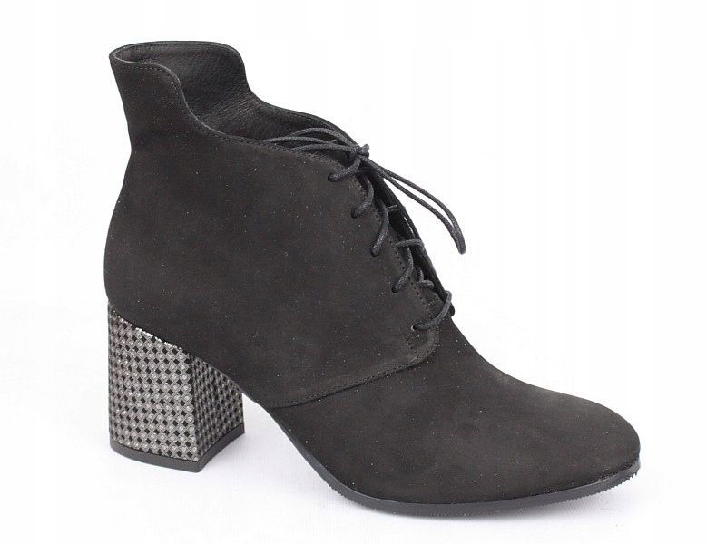 Baldaccini 969000 Černé Šněrovací Kotníkové Boty vel.