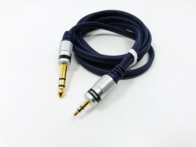 

kabel przewód jack mały jack duży 3,0m Vitalco