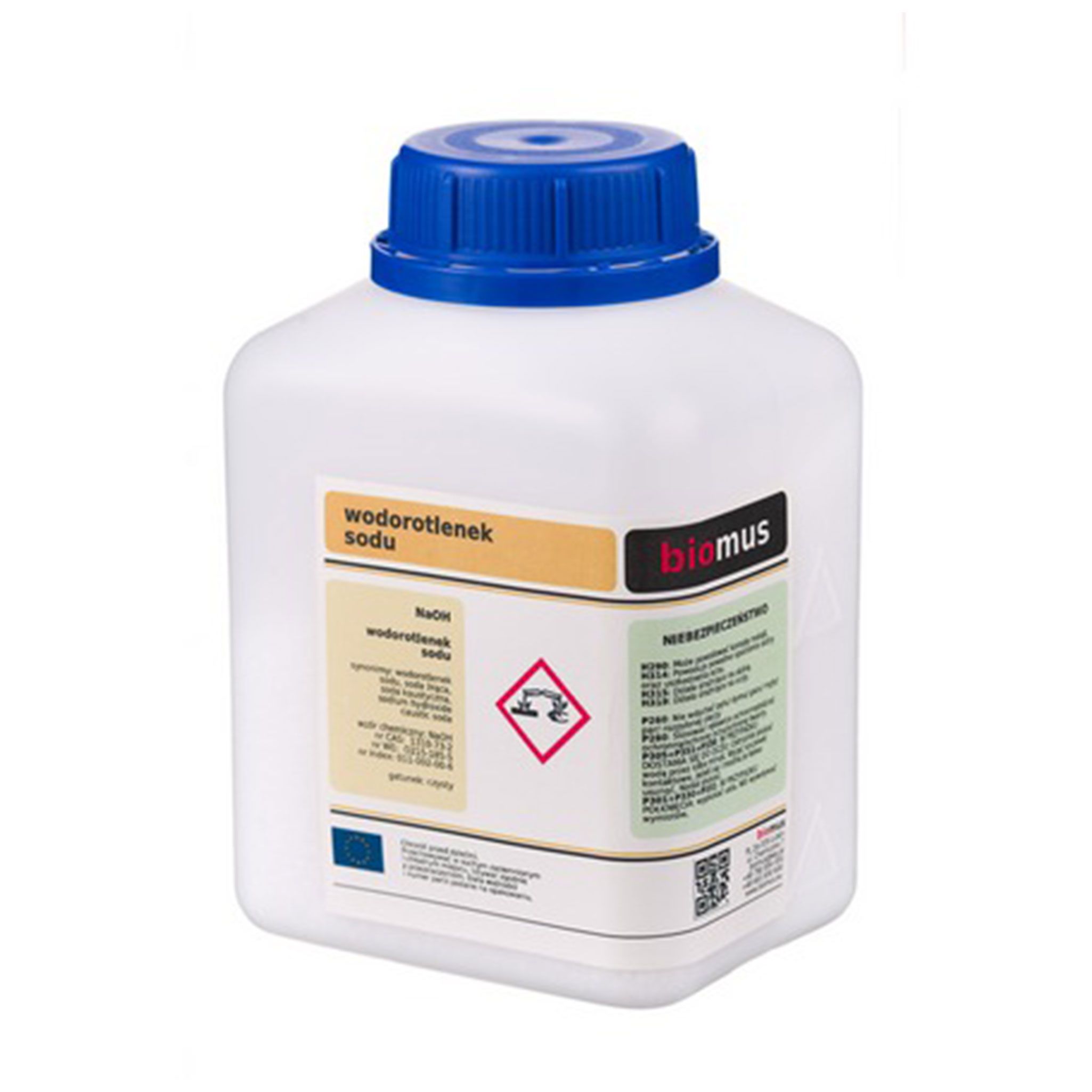 

Biomus Wodorotlenek Sodu soda kaustyczna 500g