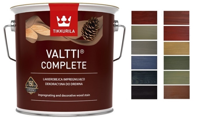 

Tikkurila Valtti Complete 0,9l Lakierobejca gr. II