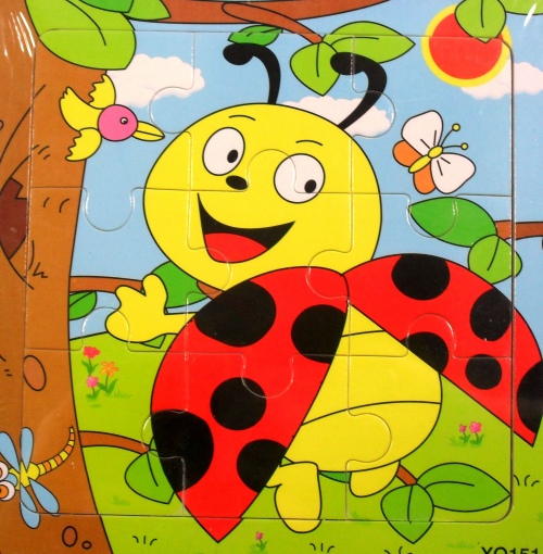 

Edukacyjne Puzzle Drewniane 9el.MEGA Wybór