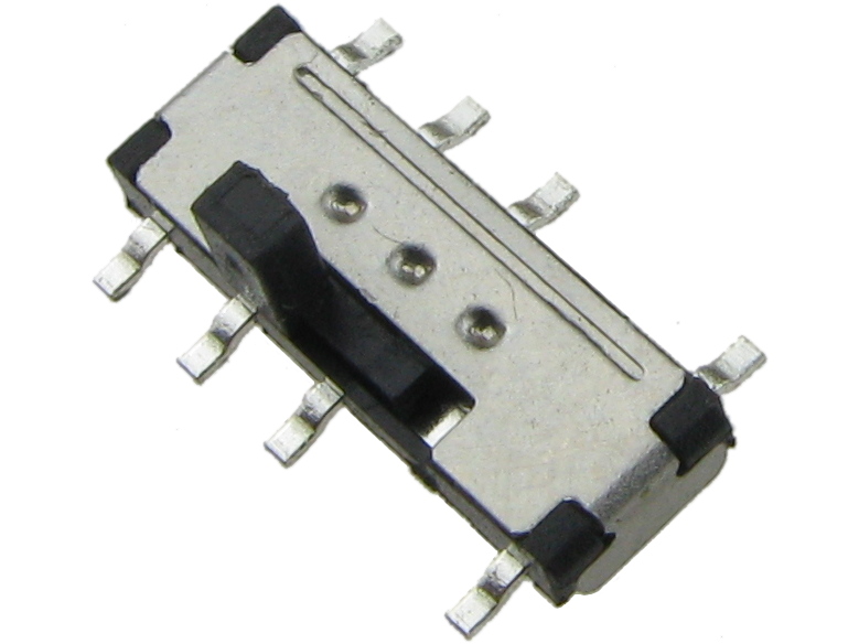 

# Przełącznik suwakowy Smd 10x3,5x2mm 8PI/3PO/2301