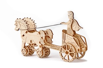

Rydwan Rzymski Mechaniczny Model Puzzle 3D Drewno