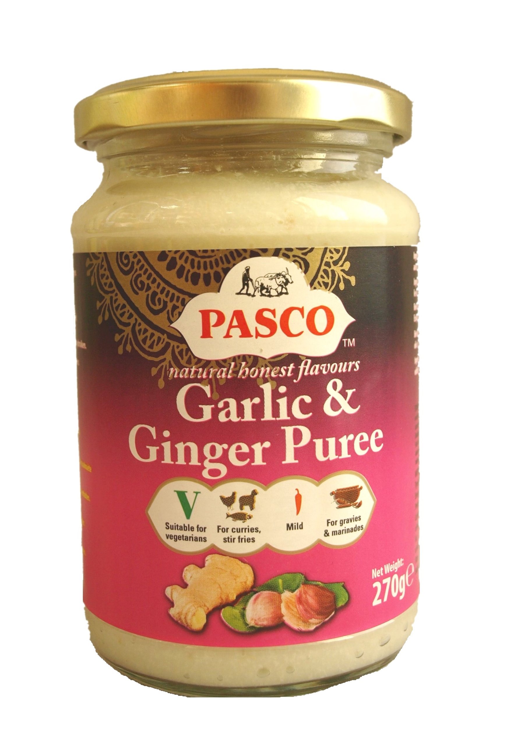 

Pasta z czosnku i imbiru 270g Pasco