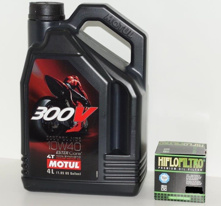 OLEJ MOTUL 300V FILTR OLEJU YAMAHA YFM 700 GRIZZLY