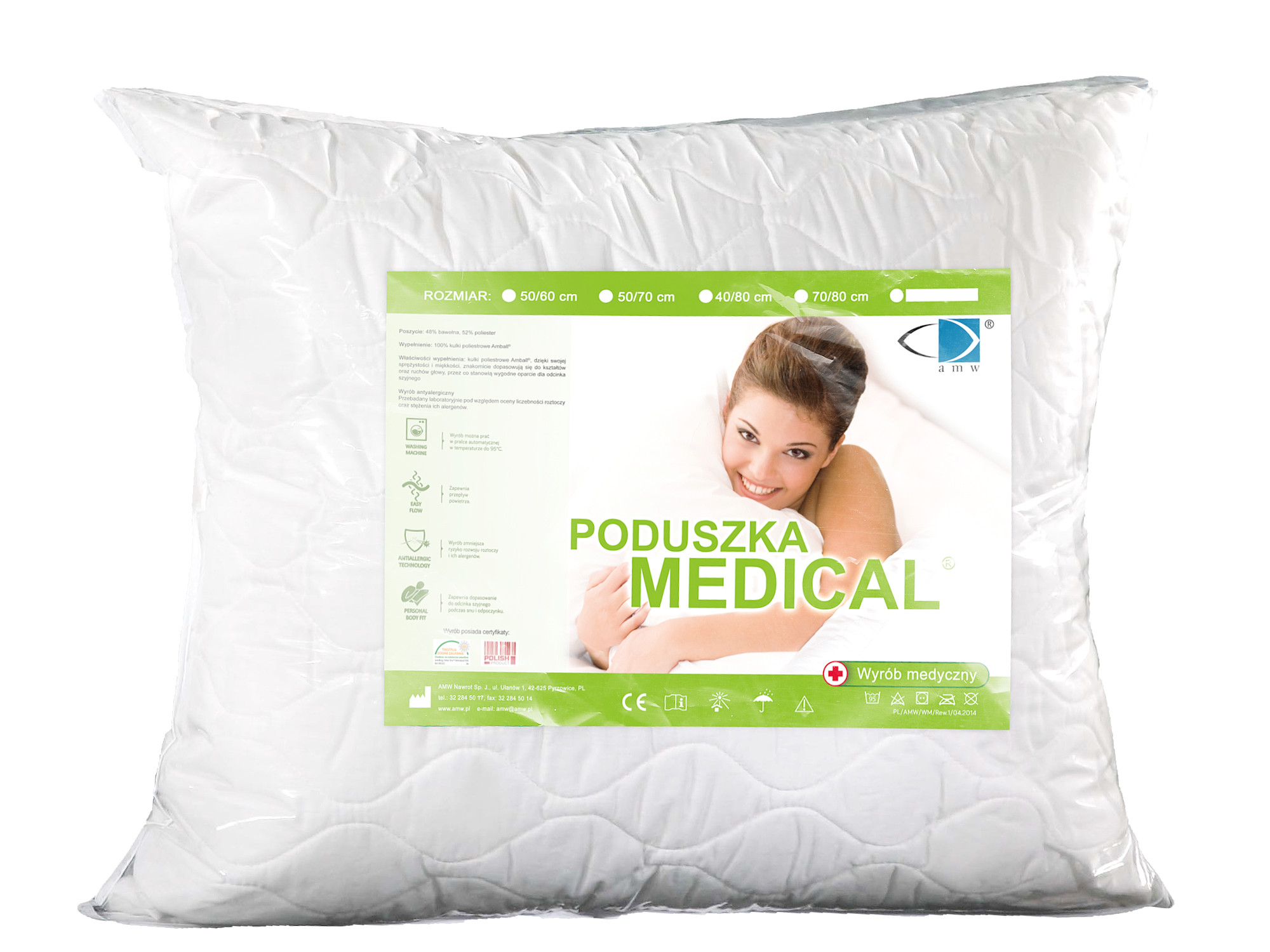 

Poduszka Medical 60x40 Poduszki 40x60 Dla Dzieci