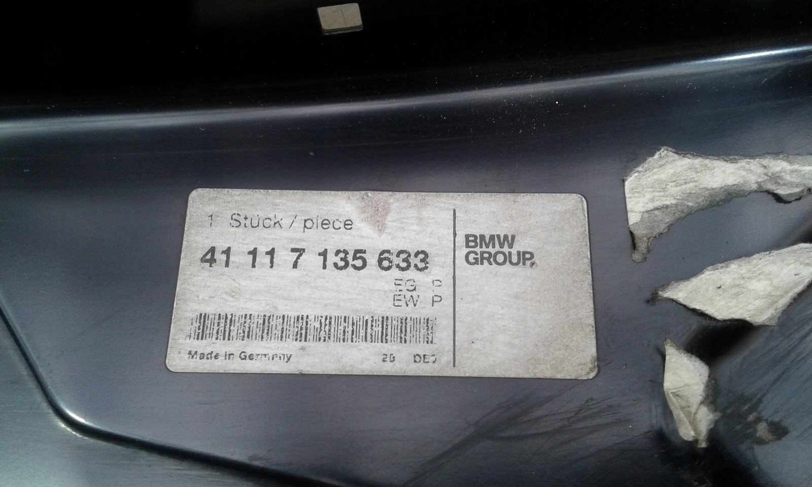 BMW E81 E90 X3 X5 Dźwigar PODPOROWY ЛЕВЫЙ  7135633 Номер каталоге запчасти 7135633 foto 1