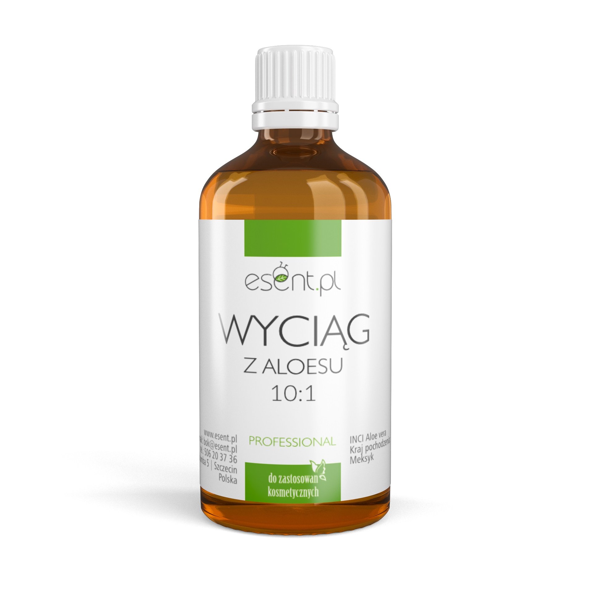 

Wyciąg z Aloesu stężony 10 : 1 poj. 100 ml