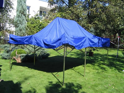 Namiot Expresowy PAWILON HANDLOWY 3x4,5 AUTOMAT Długość 3 m