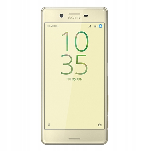 Телефон SONY XPERIA X F5121 злотый разрешение записи видео 1080p (FullHD)
