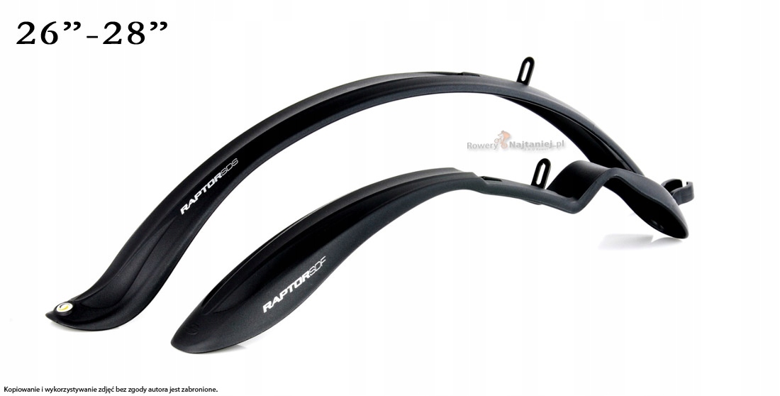 SUPER BŁOTNIKI SIMPLA RAPTOR SDS NA ROWER 26 i 28 Model SDS