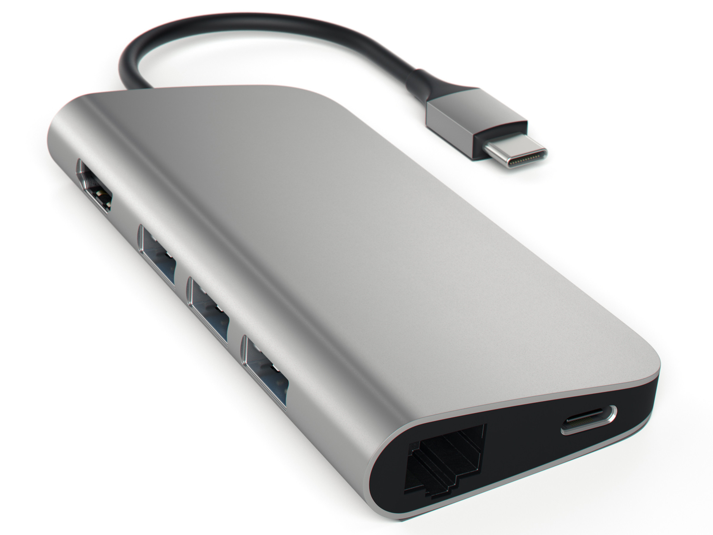 Usb type c разветвитель. Satechi Aluminum Type-c 4k. Satechi Aluminum Type-c Multi-Port Adapter. USB-концентратор Satechi Aluminum Multi-Port Adapter 4k with Ethernet v2. Satechi USB Hub.