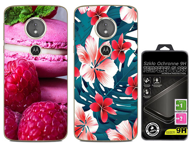 

2x Etui Cienki Silikon Foto Do Motorola Moto E5