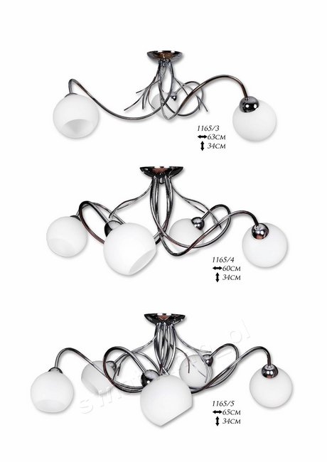 LAMPA SUFITOWA WISZĄCA ŻYRANDOL NOWOCZESNA PLAFON Rodzaj plafon