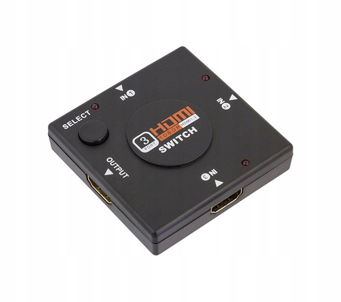 

Sumator Hdmi podłącz 3 urządzenia do jednego Tv