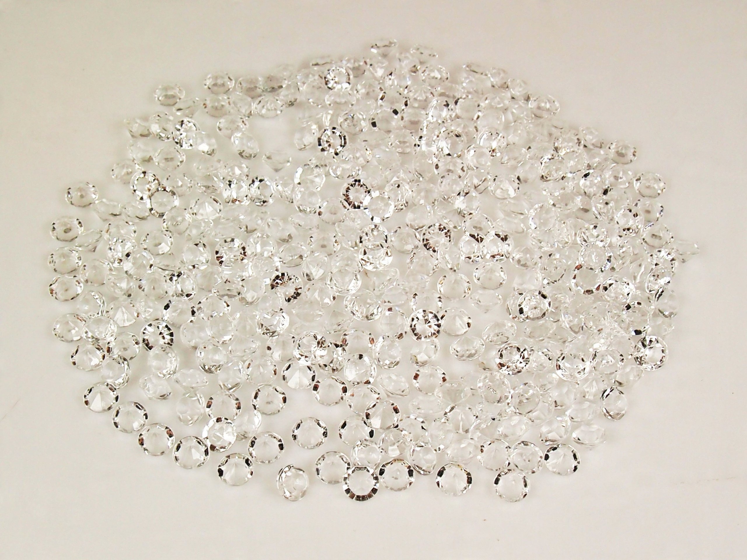 

Diamenty Diamenciki Dekoracja Akryl 8 mm 325 szt