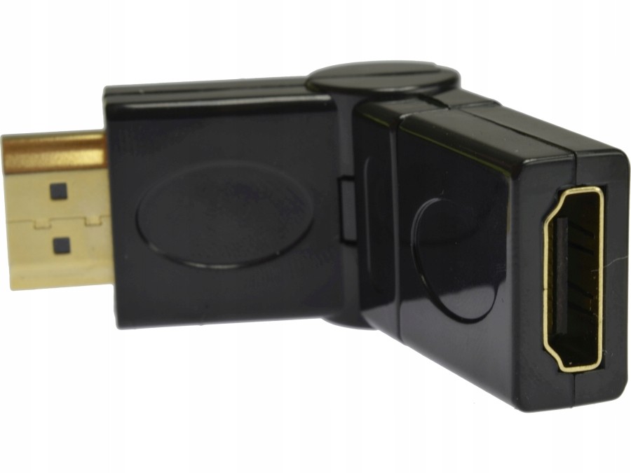 

Auda Adapter kątowy przejściówka Hdmi 360 stopni